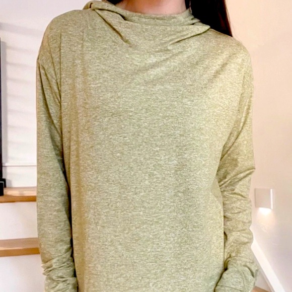 Athleta Tops - Athleta Uptempo II Hoodie Sweatshirt - Green (Medium)